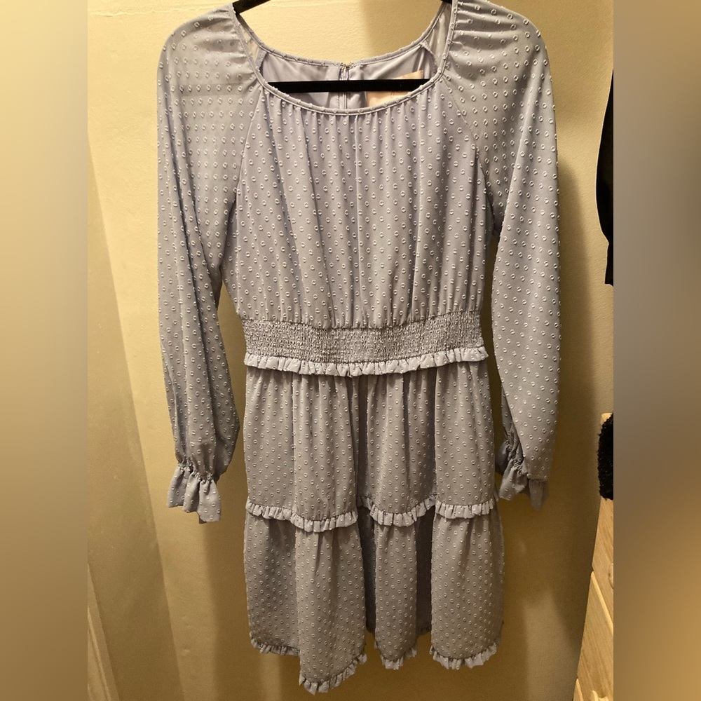 Gal Meets Glam Soft Periwinkle Dress